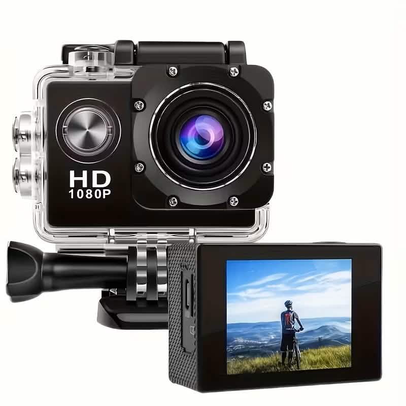 Ultra HD 1080P Action Camera – 140° Wide Angle, Fisheye Lens, LCD Display, photo 7 of 9