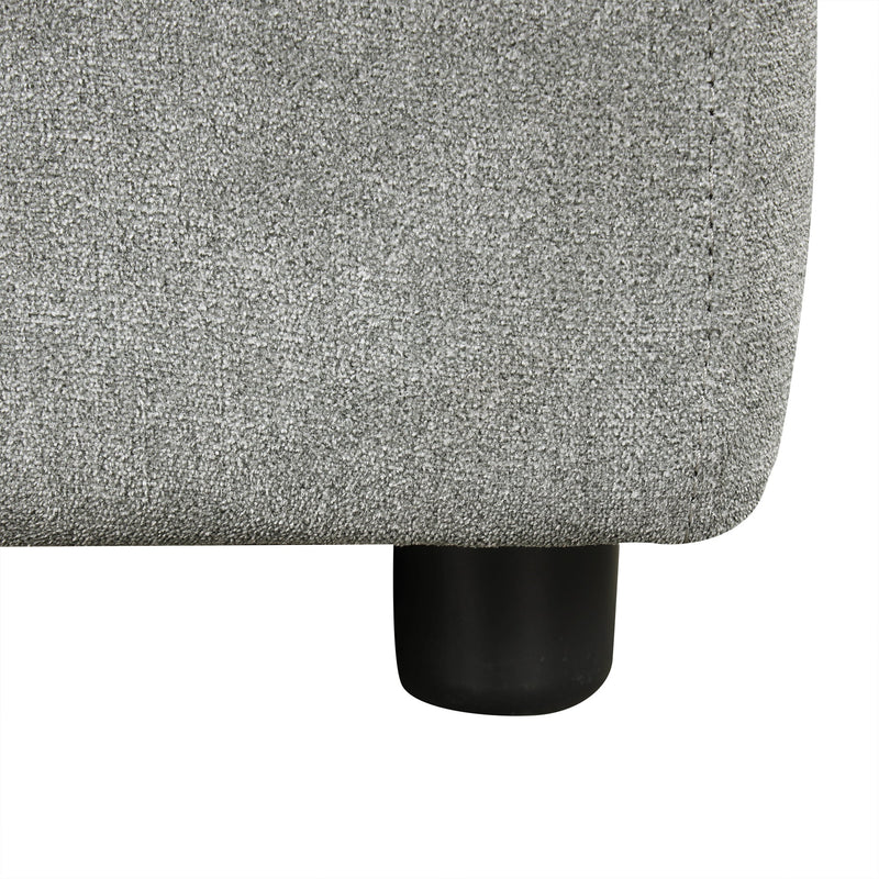 4-Seat L-shaped Modular Sofa with Thick Backrest and Seat Cushions, Suitable for Living Rooms, Offices