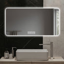 LED Bathroom Mirror With 3 Color Dimmable Backlight by Unique Piece Furniture