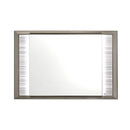 Star - Mirror With Built In LED And Frame - White by HouseOfZazla
