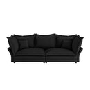 Modern Comfy Upholstered Sofa Cloud Couch, Deep Seat Couches With Multiple Large Soft Pillows by HouseOfZazla