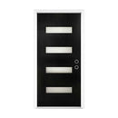 36 x 80 FRP Entry Door Slab with Frosted Glass