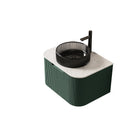 Dina 24" Bathroom Vanity & Sink with Floating Curved Edges by HouseOfZazla