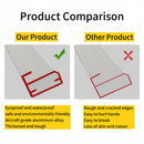 Modern Full Length Mirror With High Definition Shatter Proof Glass And Aluminum Alloy Frame