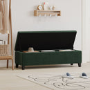 Upholstered Storage Ottoman Bench by HouseOfZazla