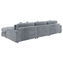 Cassidy - Upholstered Sectional Sofa With Reversible Cushions