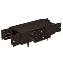 Modern Rectangle Coffee Table With Four Drawers by HouseOfZazla
