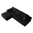 107" Cloud Sectional Couch with L-Shape Chaise