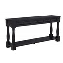 Long Console Table With Drawers And Shelf by HouseOfZazla