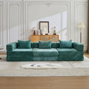 Convertible Floor Sofa Bed, Boneless Modular Sectional Sofa For Living Room