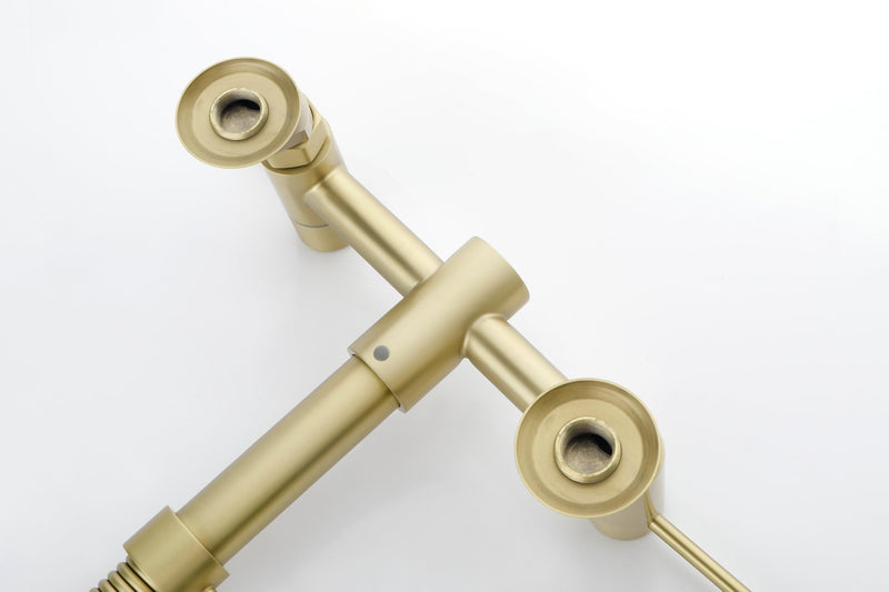 3 Functions Wall Mounted Bridge Kitchen Faucet