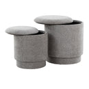 Marla - Upholste Contemporary Ottoman Set by HouseOfZazla