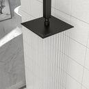 8" Square Rain Shower Head, Ceiling / Wall Mount Stainless Steel Bath Fixture