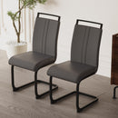 Modern Dining Chairs With High Back Upholstered Design Metal Legs by Unique Piece Furniture