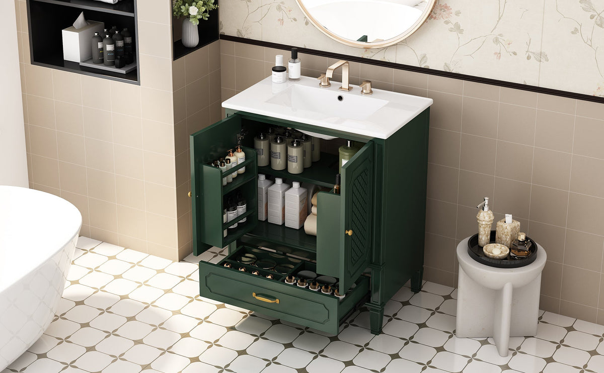 30" Bathroom Vanity with Sink, photo 6 of 10