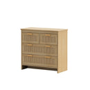 Cabinet With 4 Drawers For Bedroom - Natural by HouseOfZazla