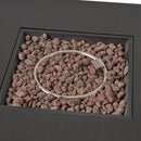 39'' Square Iron Fire Pit - 50,000 BTU