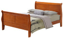 Louis Phillipe - Panel Sleigh Bed by HouseOfZazla
