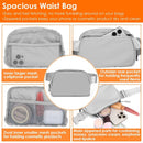 Sport Fanny Pack Unisex Waist Pouch Belt Bag Purse Chest Bag for Outdoor Sport Travel Beach Concerts Travel 20.86in-35.03in Waist Circumference with A by GBruno Store