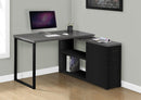 L-Shape Computer Desk with Storage Drawers by HouseOfZazla