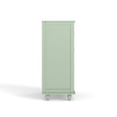 Minimalist Buffet Cabinet With Double Glass Doors And Drawer by HouseOfZazla