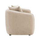 Keith - Sofa With 3 Pillows, Living Room Seating - Beige by HouseOfZazla