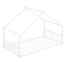 Metal House Bed