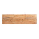 Boho Handcrafted 3 Door Sideboard, Carved Texture & Artisanal Charm - Natural by HouseOfZazla