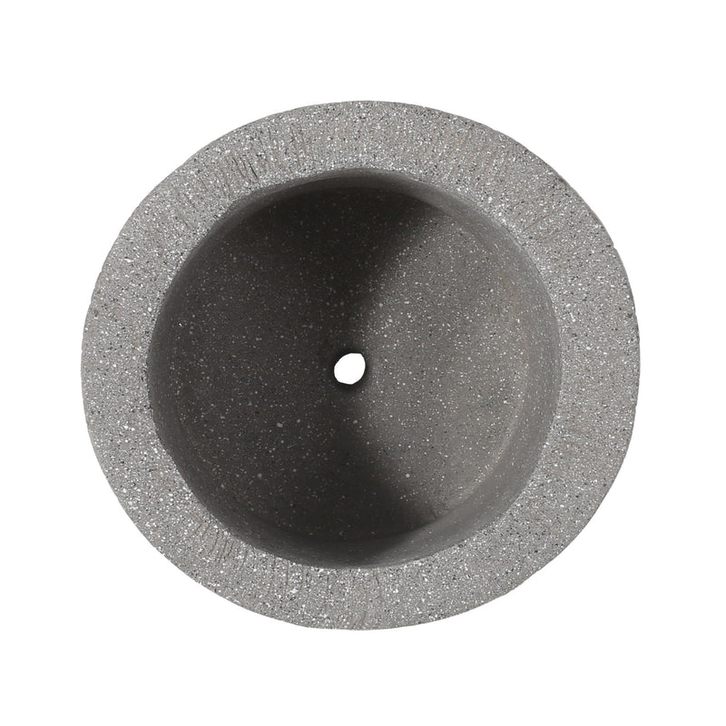 Classic Flower Planter With Magnesium Oxide Material - Stone Gray, photo 2 of 13
