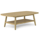 Bayshore - Outdoor Coffee Table - Light Teak by HouseOfZazla
