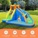 Inflatable Mighty Bounce House Jumper with Water Slide without Blower by LJGDeals