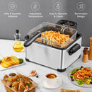 5.3QT Triple Basket Deep Fryer