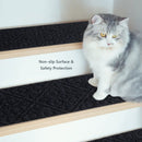 15Pcs Indoor Non-Slip Stair Carpet Mats for Wooden Steps by DirectDeals