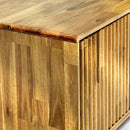 Bosk Wood Fluted TV Stand by Megsu