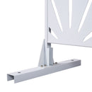Outdoor & Indoor Metal Privacy Screen, Freestanding Decorative Panels by HouseOfZazla