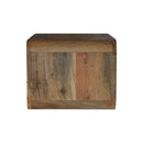 Large Floating Bedside, 1 Drawer, 1 Open Slot, Oak-ish