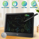 LCD Writing Tablet for Kids with Stylus & Lock Function