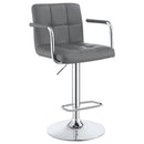 Adjustable Bar Stool With Hydraulic Height Adjustment