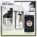 Outdoor Wall Sconces 2 Pack