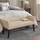 Elegant Design Bench Upholstery, Solid Wood Frame
