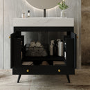 Contemporary Free-standing Bathroom Vanity