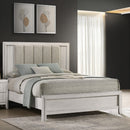 Plush Upholstered Headboard Framed Bed by HouseOfZazla