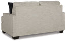 Vayda - Loveseat - Pebble