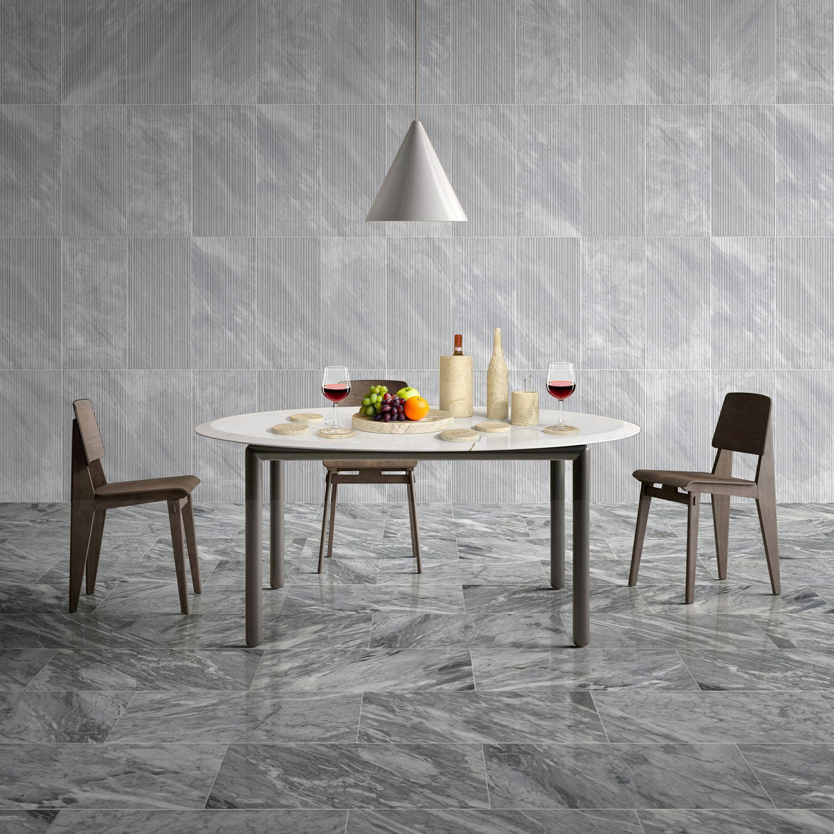 10 Pieces Luxury Natural Marble Dining Room Accessories Set, photo 4 of 33