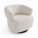 Swivel Barrel Accent Oversized Club Chair by HouseOfZazla