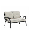 All Weather Loveseat 2 Seats Sofa With Cushions - Light Khaki / Beige by HouseOfZazla