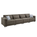 Rylie - Modular Sectional Sofa With Toss Pillows by Unique Piece Furniture