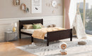 Platform Bed Frame Mattress Foundation Sleigh Bed With Headboard / Footboard / Wood Slat Suppor by HouseOfZazla