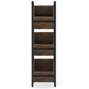 3 Tier Basket Stand With Angled Baskets, Vertical Storage Tower For Kitchen - Black by HouseOfZazla