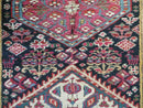 4' X11' Antique Handmade Turkish Anatolian Wool Corridor Kalegy Runner Rug